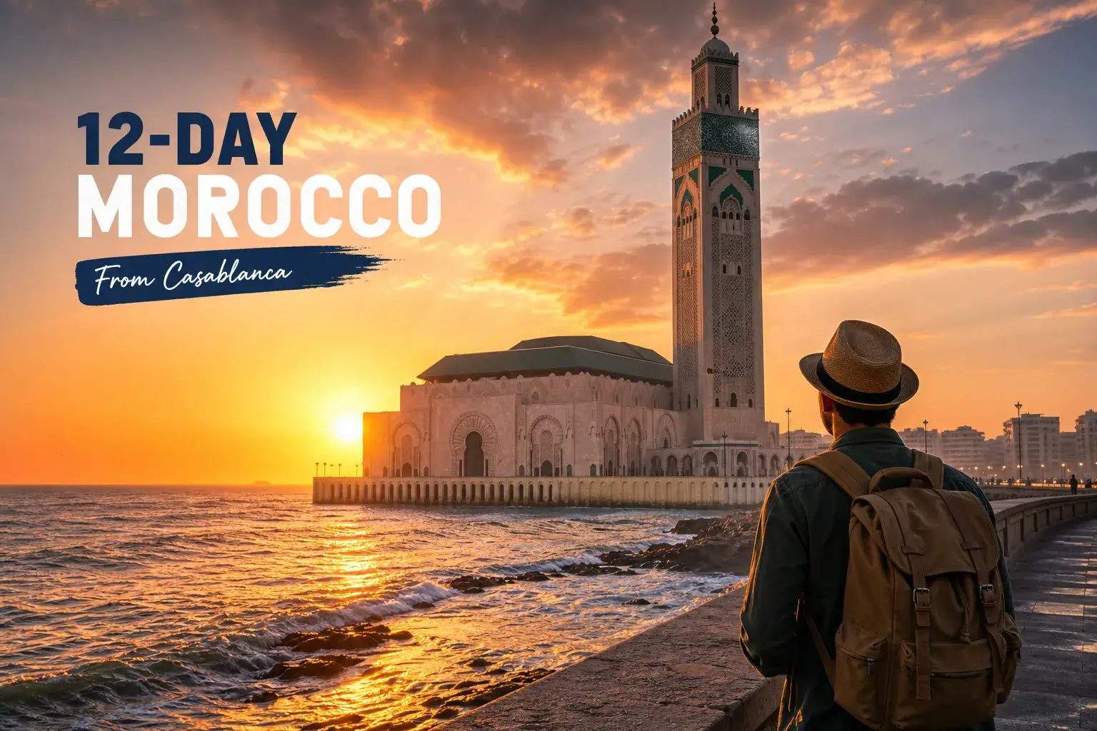 Best 12-Day Tour Package from Casablanca for US Travelers
